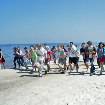 100 kilometrów plażą Bałtyku 100 kilometrów plażą Bałtyku