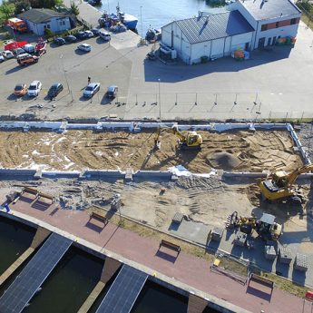 Marina w Dziwnowie w rozbudowie. Dzioch: "Mam nadzieję, że dotrzymamy terminu" Marina w Dziwnowie w rozbudowie. Dzioch: "Mam nadzieję, że dotrzymamy terminu"